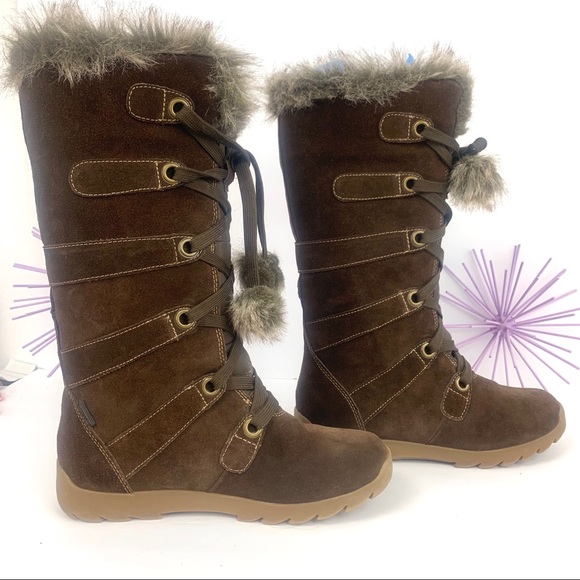 Sporto Waterproof Cojo /Brown Leather Lace Up Boot - Picture 5 of 8